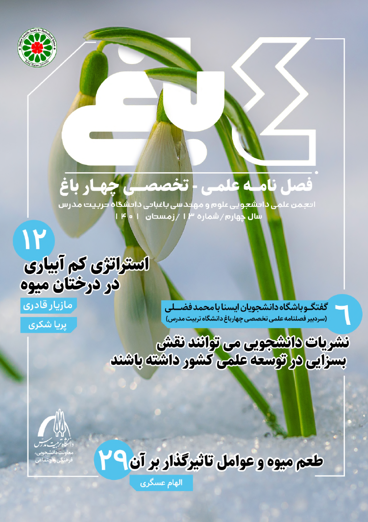 سیزدهمین شماره از فصلنامه علمی تخصصی «چهارباغ» منتشر شد