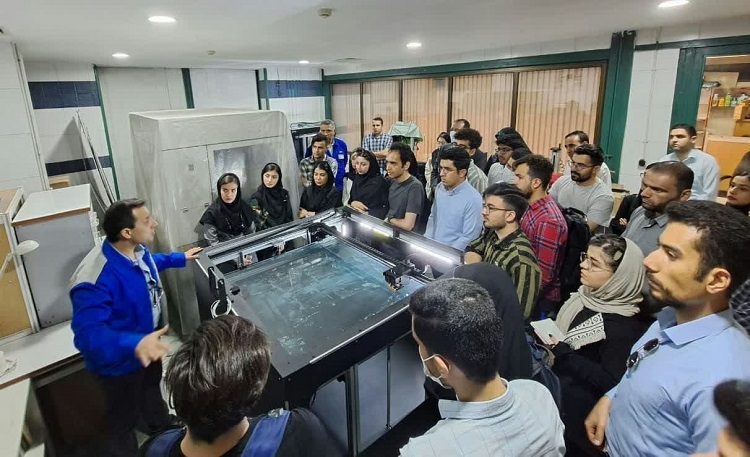 بازدید علمی دانشجویان دانشگاه تربیت مدرس از شرکت ساپکو 