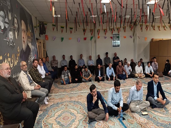 مراسم اولین سالگرد شهادت شهید آیت الله دکتر رئیسی و شهدای خدمت در دانشکده کشاورزی برگزار شد